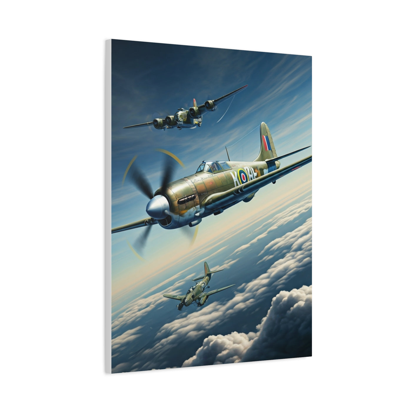 Squadron Sky Formation Wall Art & Canvas Prints