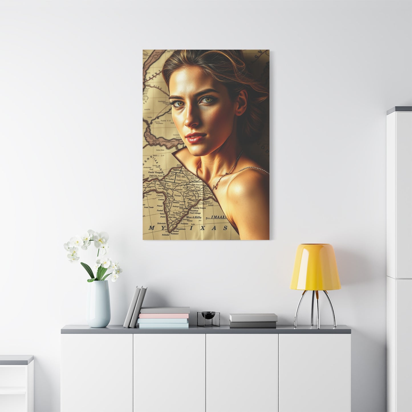 Antique Maps Art Supreme Canvas Wall Art & Canvas Print