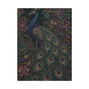 Beaded Textile Peacock Couture Wall Art & Canvas Print