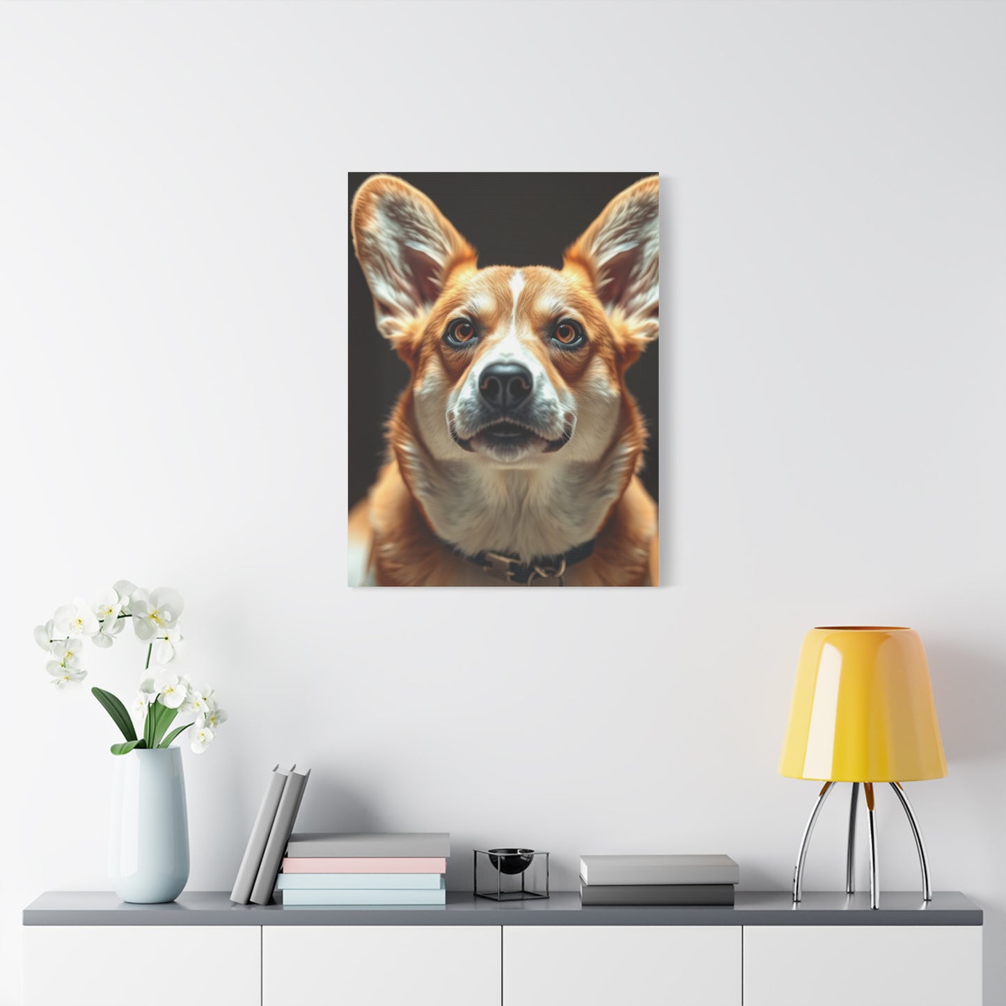 Corgi Dog Art Canvas Art 2 Wall Art & Canvas Print