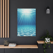 Sunlit Underwater Glow Wall Art & Canvas Prints  Product Description