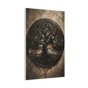 Metal Tree of Life Sculptural Relief Trees Wall Art & Canvas Print