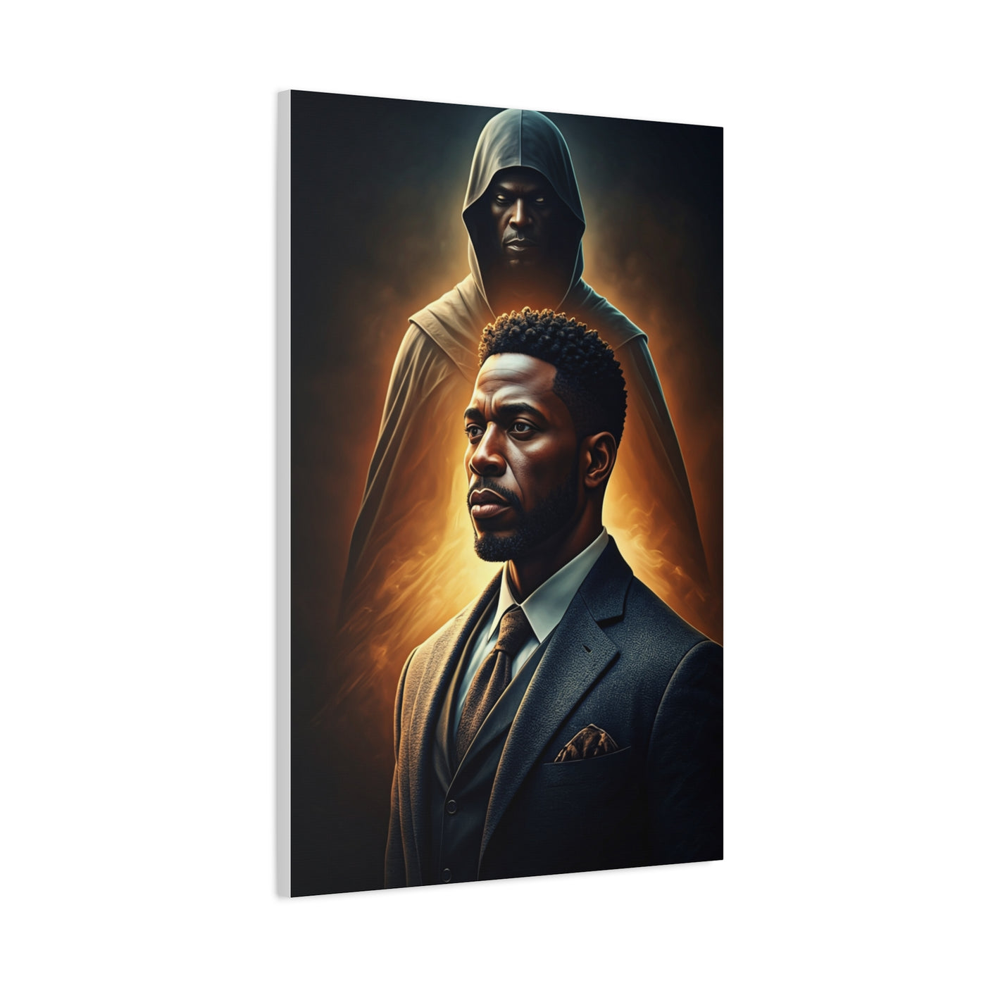 Shadow Guardian Portrait Wall Art & Canvas Prints