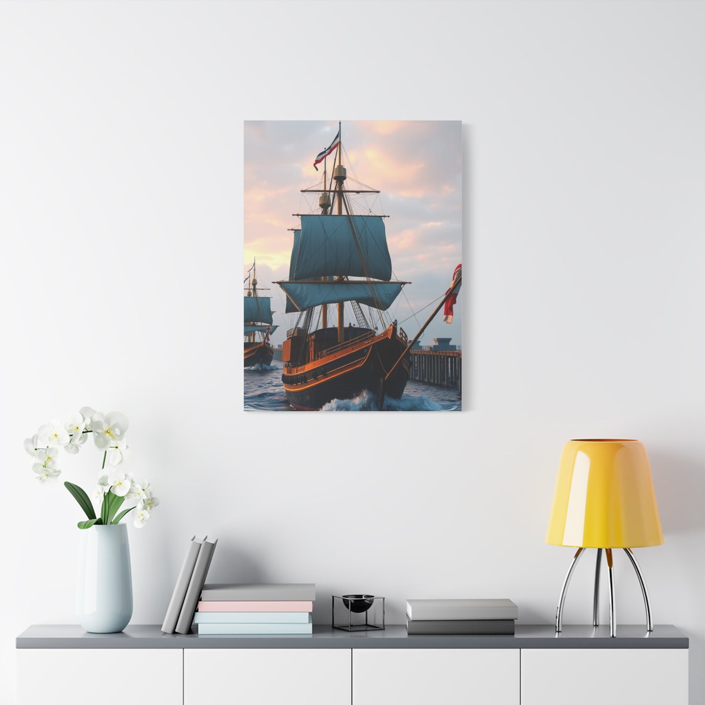 Supreme Ship Art Beautiful Collection Wall Art & Canvas Print