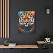 Fierce Ember Tiger Wall Art & Canvas Print