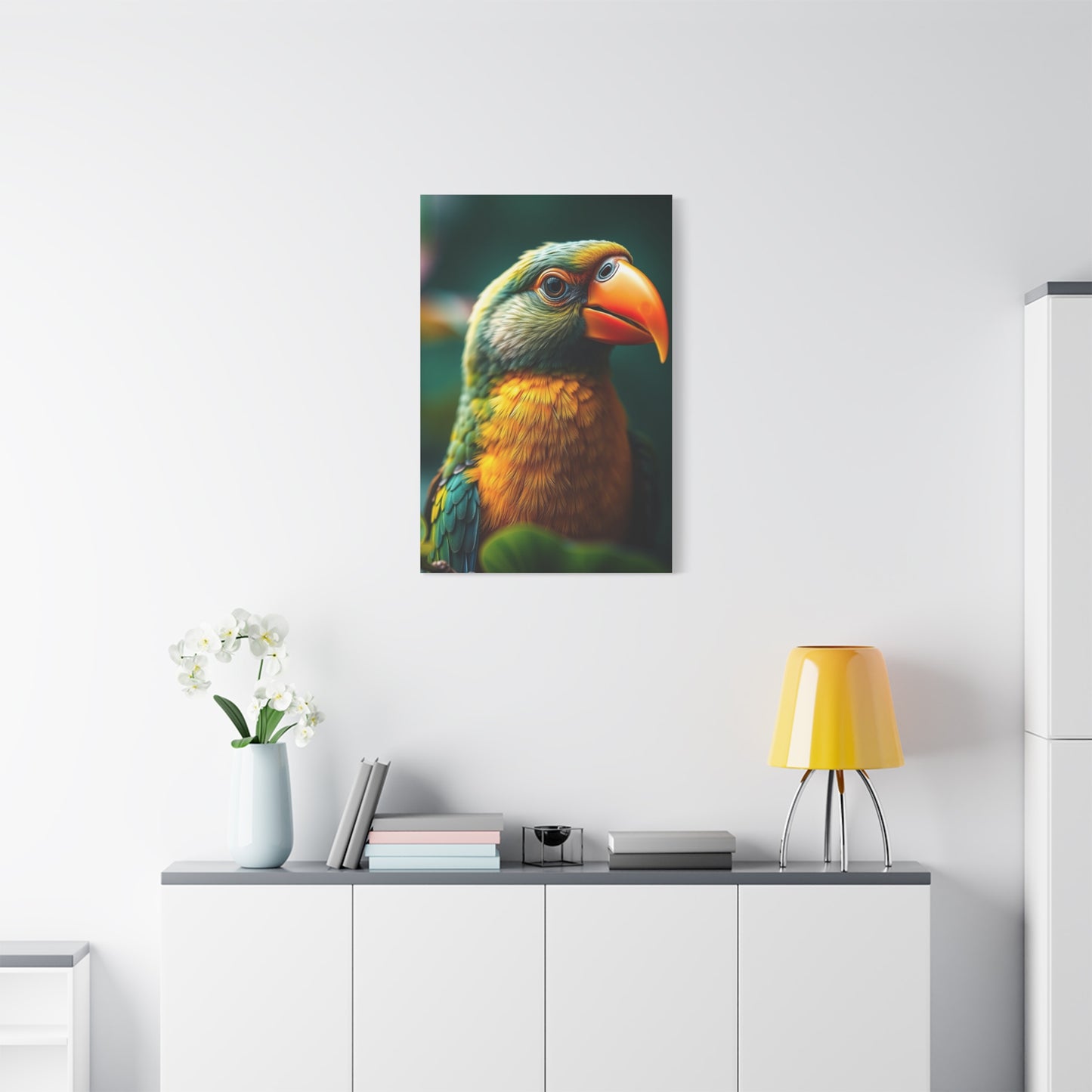 Vision Tropical Birds Art Art Wall Art & Canvas Print