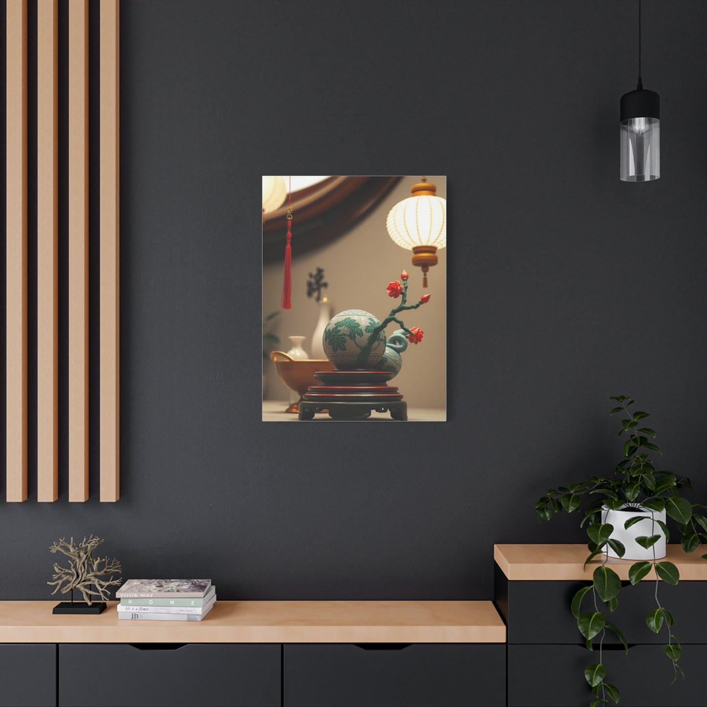 Chinese Decor Art Luxury Canvas Wall Art & Canvas Print