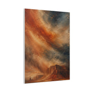 Dust Storm Mesa Abstract Wall Art & Canvas Print