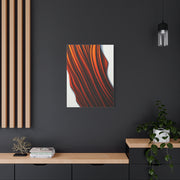 Flowing Copper Ribbon Abstract Wall Art & Canvas Prints