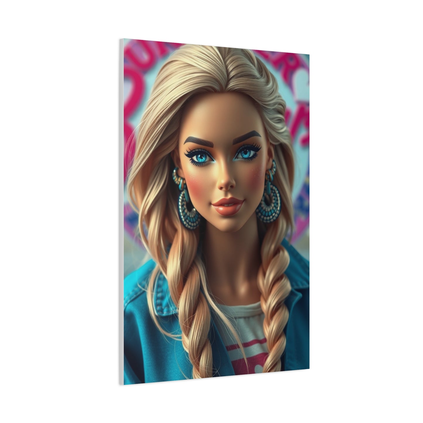 Barbiecore Art Refined Canvas Wall Art & Canvas Print