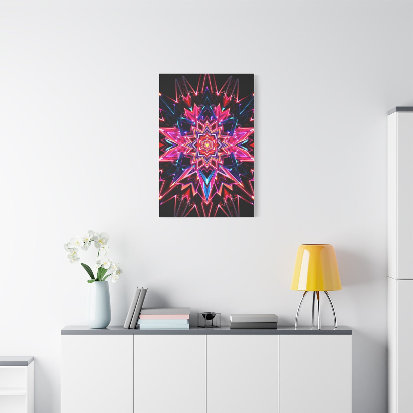 Ethereal Geometric Harmony Wall Art & Canvas Print