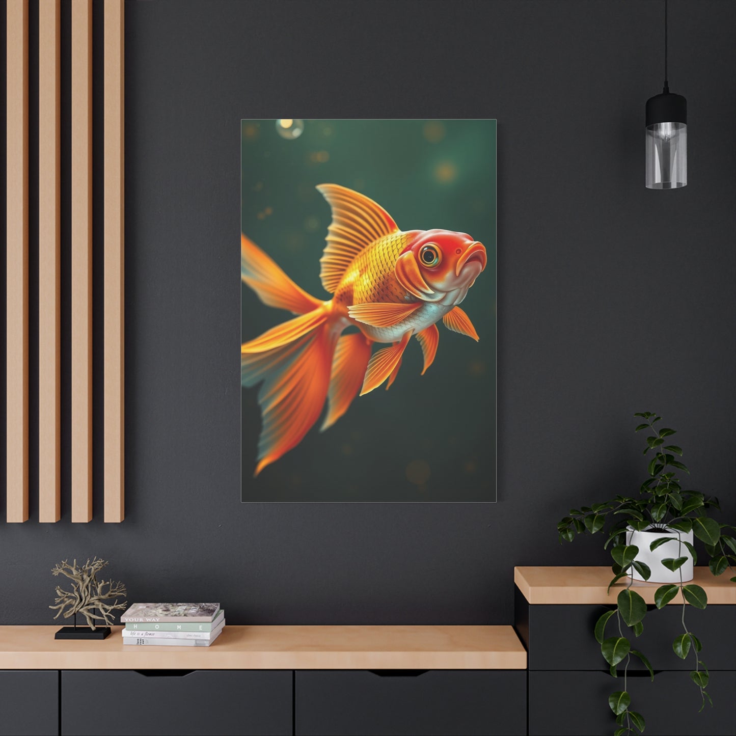 Goldfish Art Refined Canvas Wall Art & Canvas Print