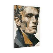 Editorial Male Portrait Collage Wall Art & Canvas Print