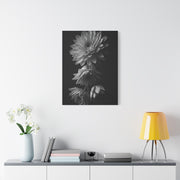 Vertical Dahlia Stem Composition Wall Art & Canvas Prints