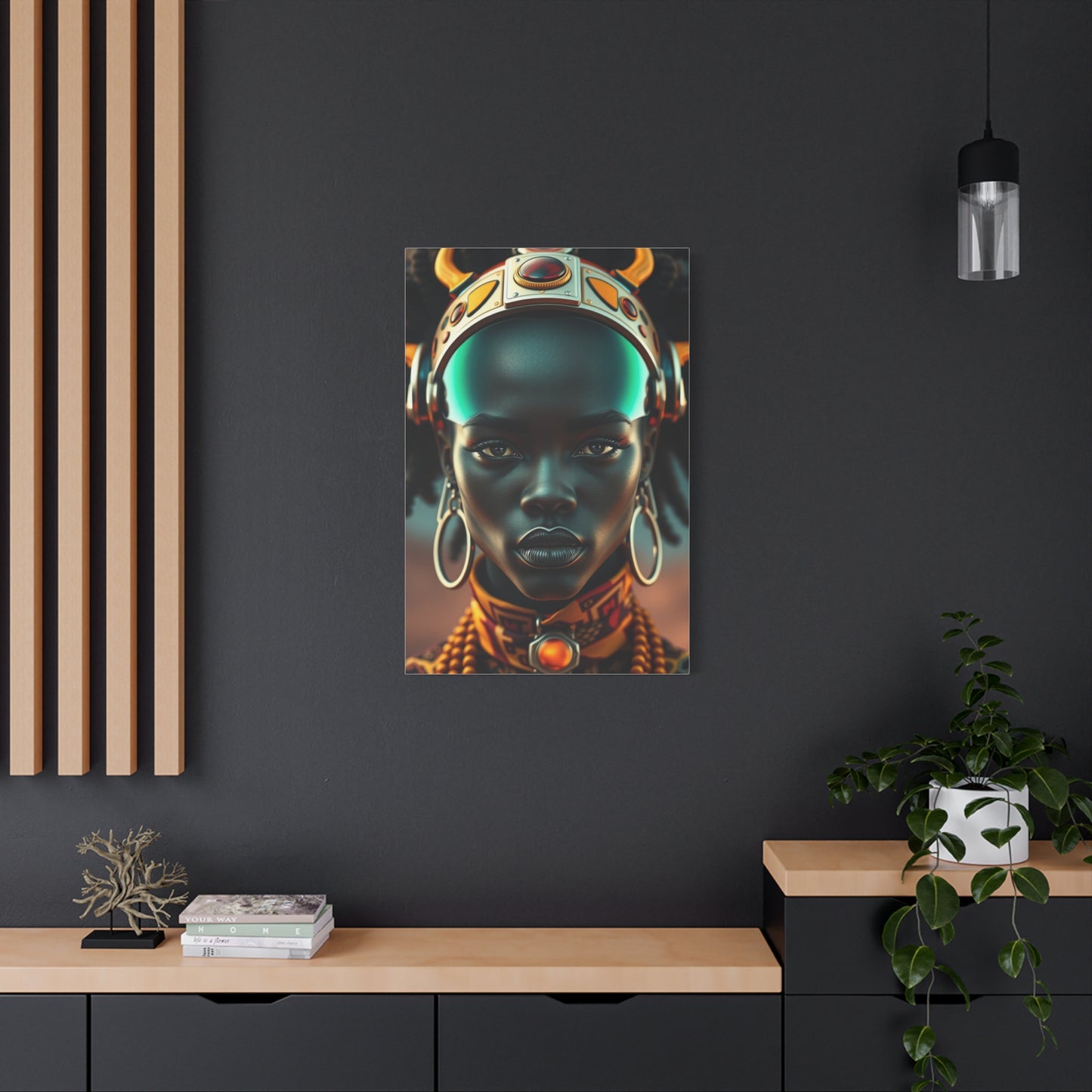 Supreme Afrofuturism Art Beautiful Collection Wall Art & Canvas Print