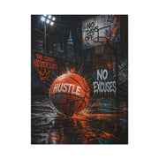 Street Basketball Hustle Graffiti Street Wall Art & Canvas Print