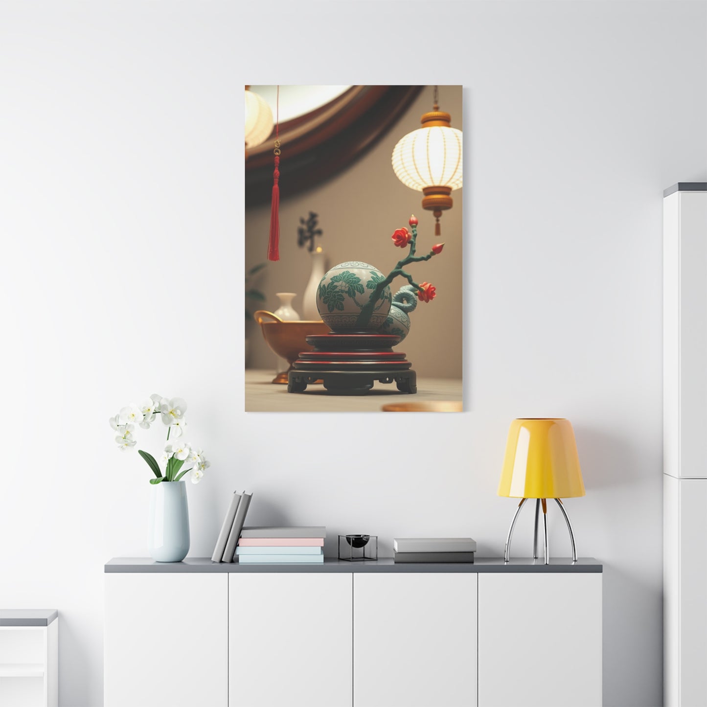 Chinese Decor Art Luxury Canvas Wall Art & Canvas Print