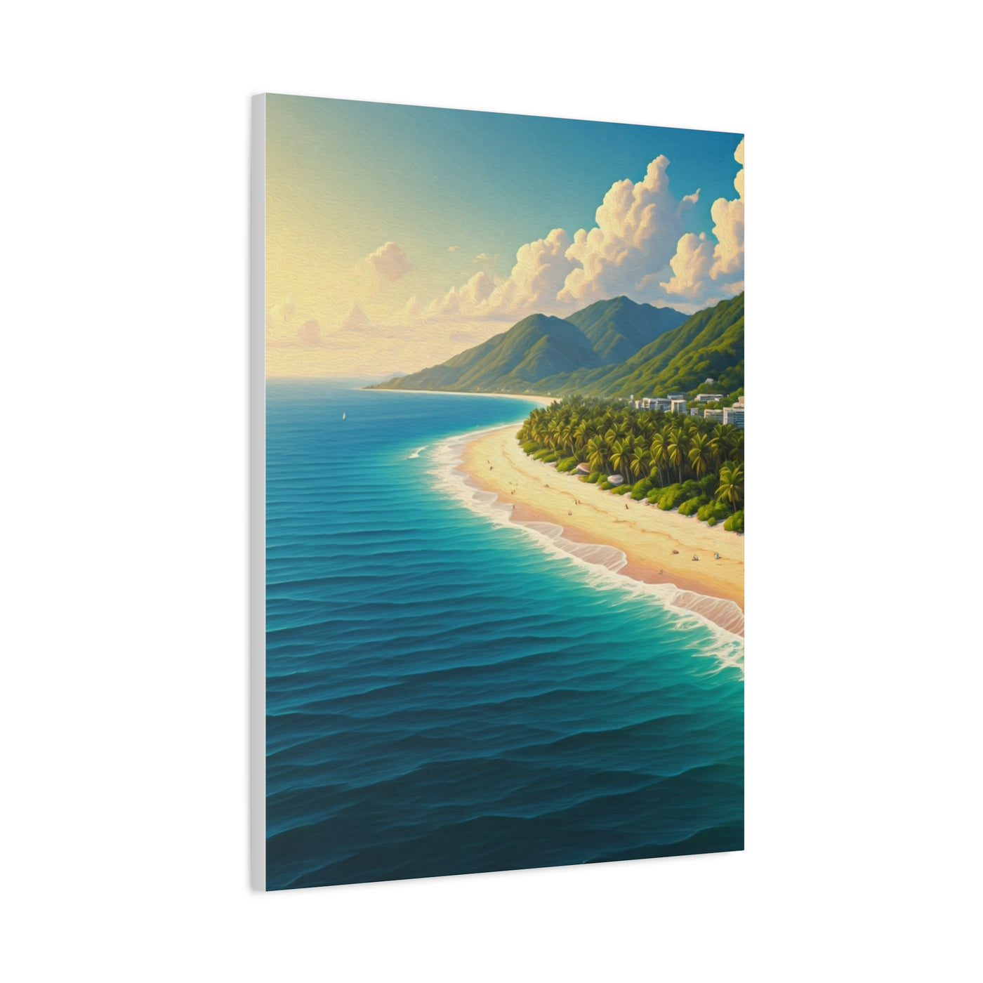 Tropical Coastline Bay Panorama Wall Art & Canvas Prints