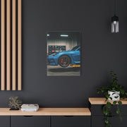Toyota GR86 Modern Workshop Modification Scene Wall Art & Canvas Prints