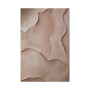 Wabi-Sabi Pink Blush Plaster Texture Wall Art & Canvas Print