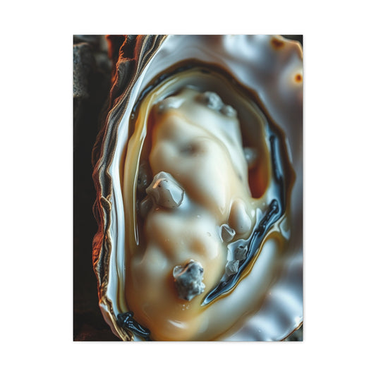 Oyster Art Canvas Art 3 Wall Art & Canvas Print