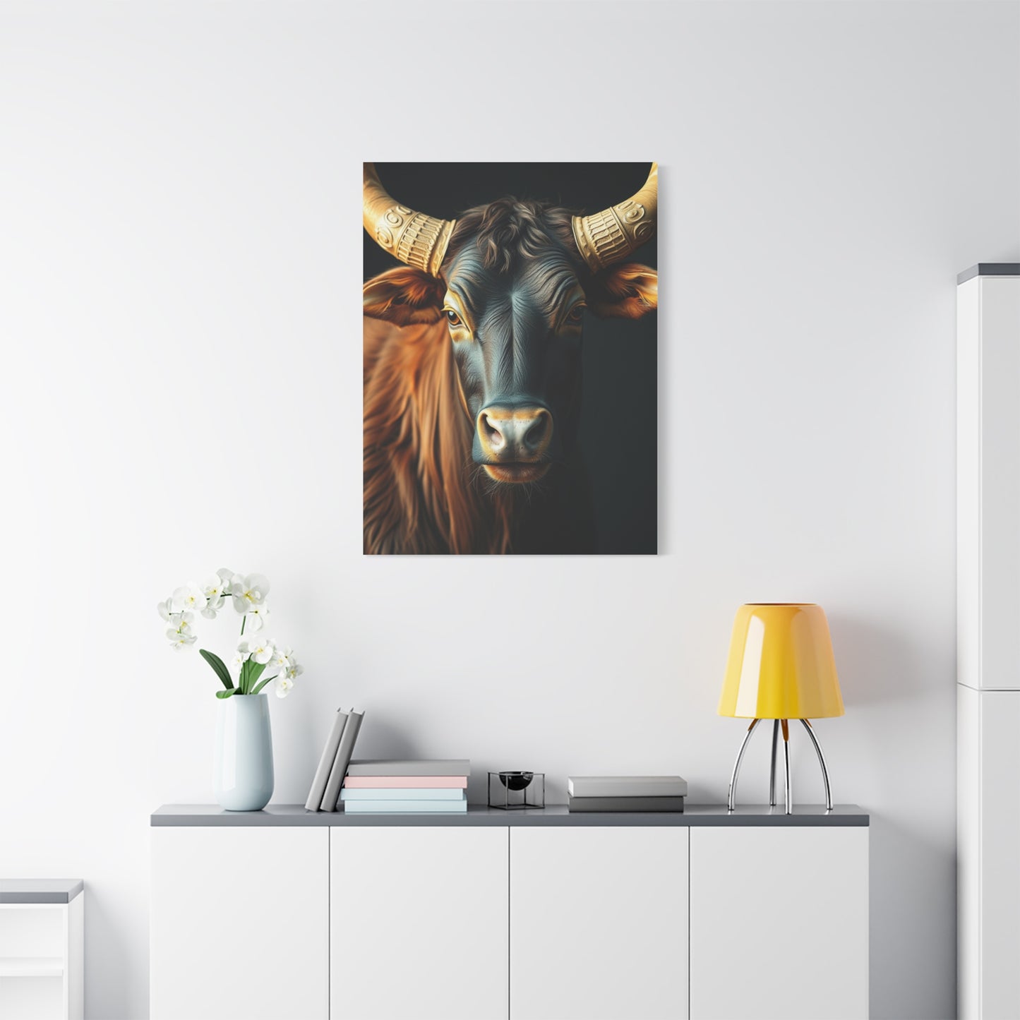 Supreme Taurus Art Beautiful Collection Wall Art & Canvas Print