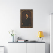 Victorian Portrait Lady in Gilded Frame Wall Art & Canvas Print