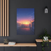Quiet Rooftop Sunset Wall Art & Canvas Prints
