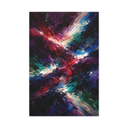 Oversized Jewel-Tone Abstract Expressionist Wall Art & Canvas Print