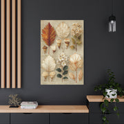 Vintage Autumn Botanical Leaf Study Wall Art & Canvas Print