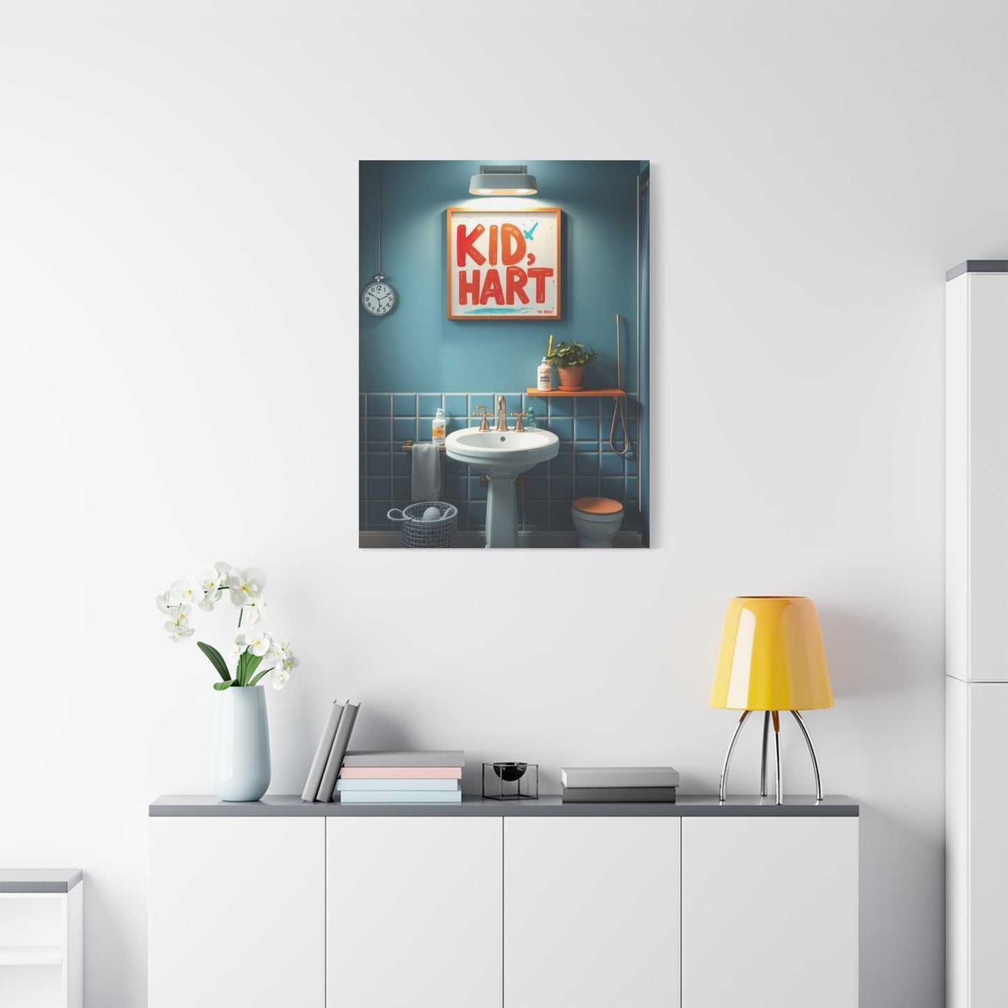 Supreme Kid’s Bathroom Art Collection Wall Art & Canvas Print