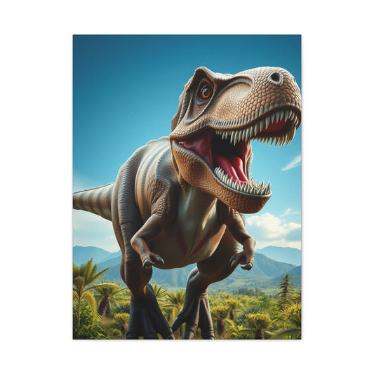 Tyrannosaurus Rex Art Canvas Art 4 Wall Art & Canvas Print