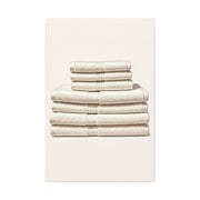 Neutral Linen Stack Wall Art & Canvas Prints