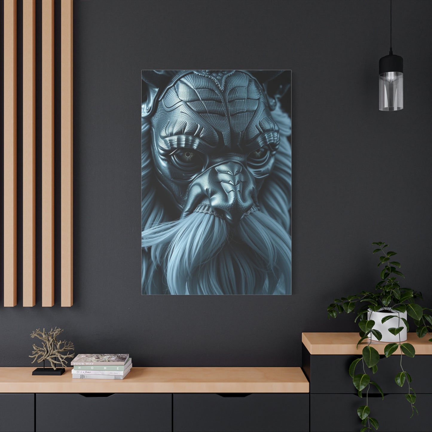 Gray & White Art Canvas Art 10 Wall Art & Canvas Print