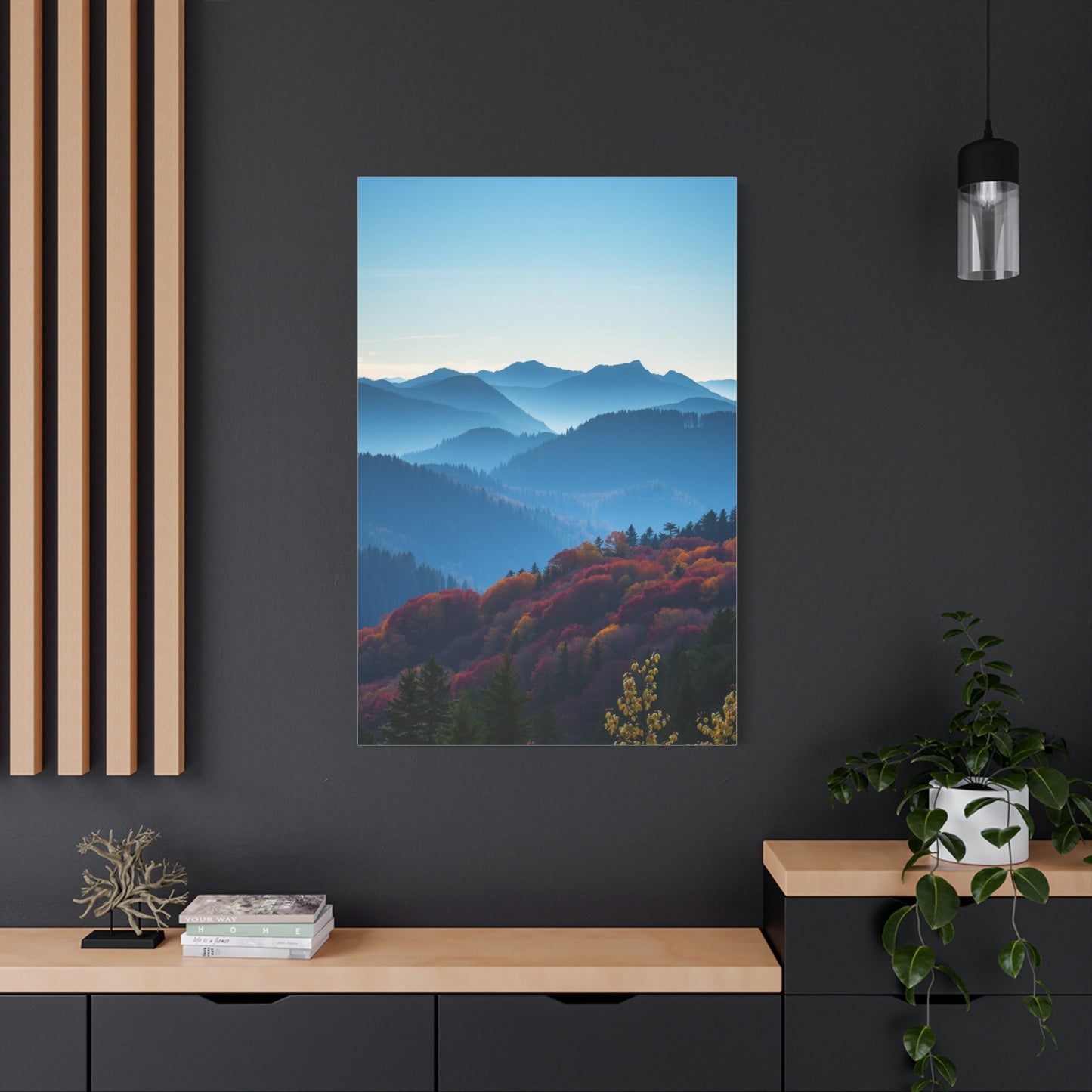 Great Smoky Mountain National Park Art Canvas Art 4 Wall Art & Canvas Print