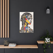Avant Garde Collage Portrait Wall Art & Canvas Print