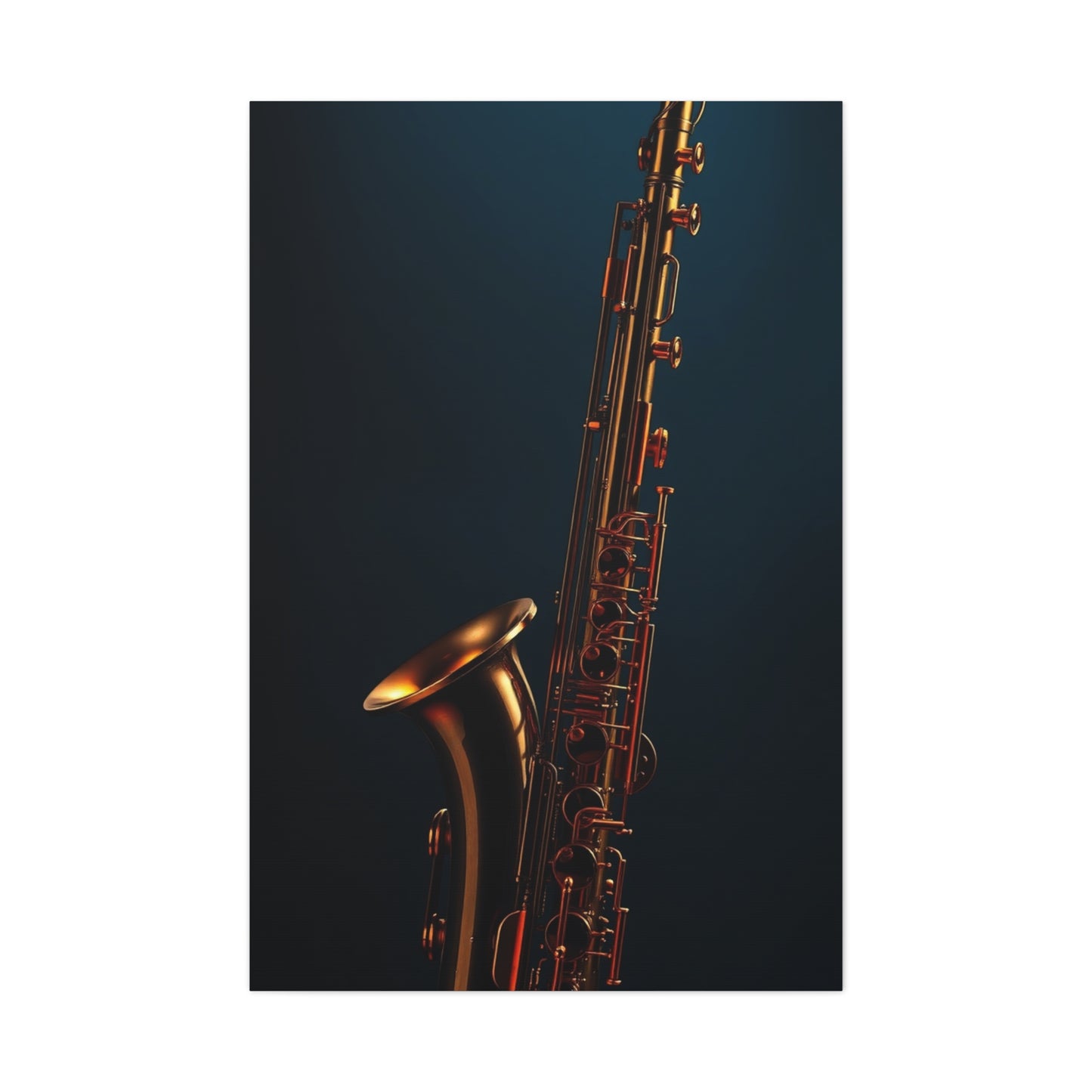 Saxophone Art Supreme Canvas Wall Art & Canvas Print