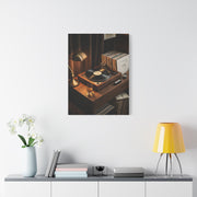Jazz Vocalist Spotlight Performance Wall Art & Canvas Print
