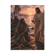 Calling of the Disciples Sunset Shore Wall Art & Canvas Print