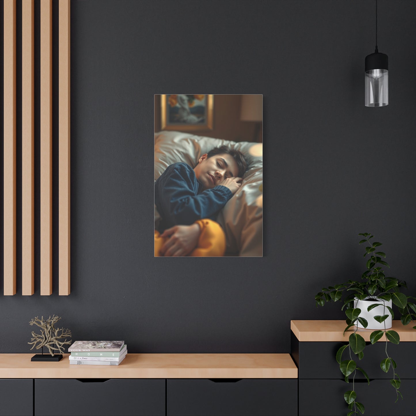 Vision Sleeping & Napping Art Art Wall Art & Canvas Print