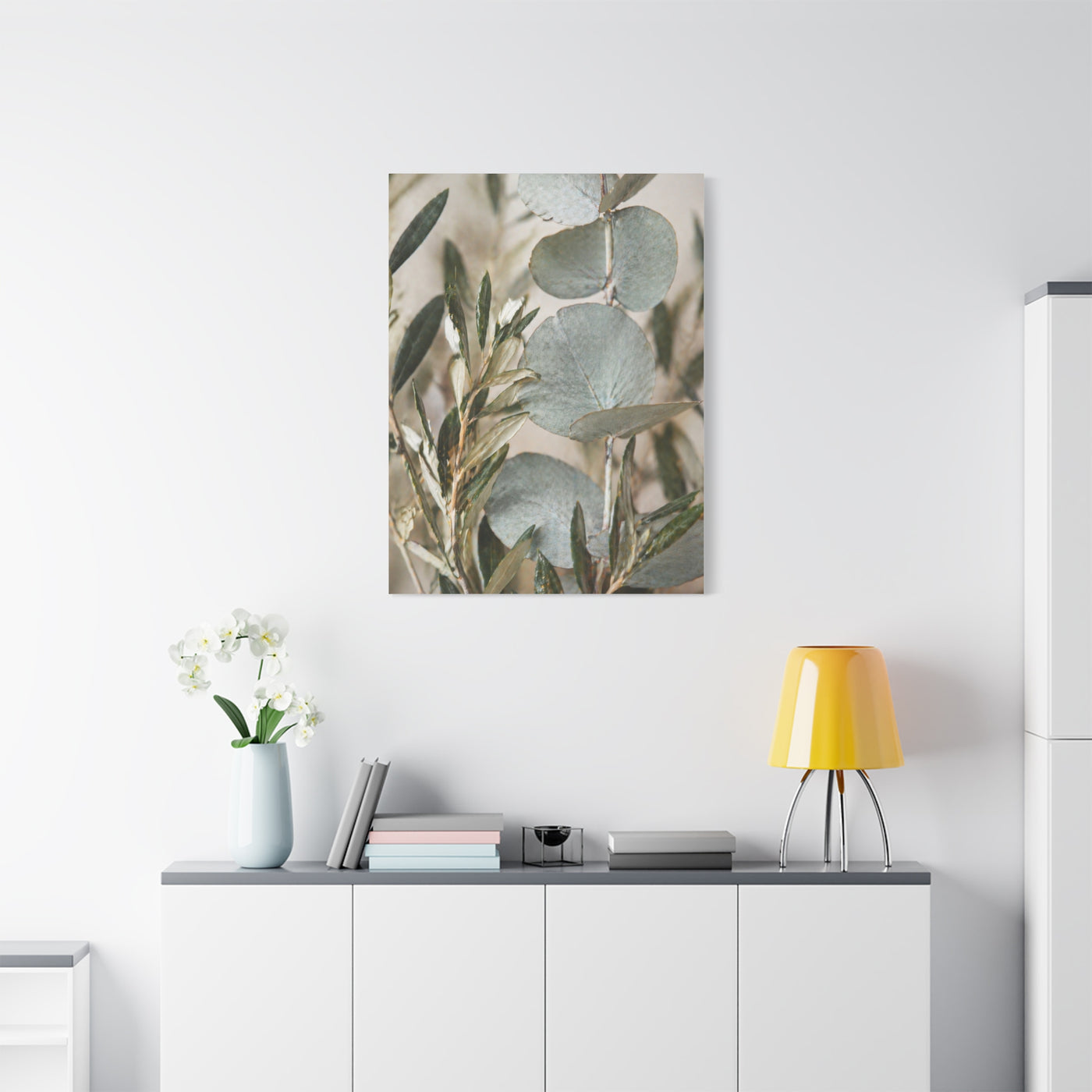 Botanical Eucalyptus Close-Up Wall Art & Canvas Print