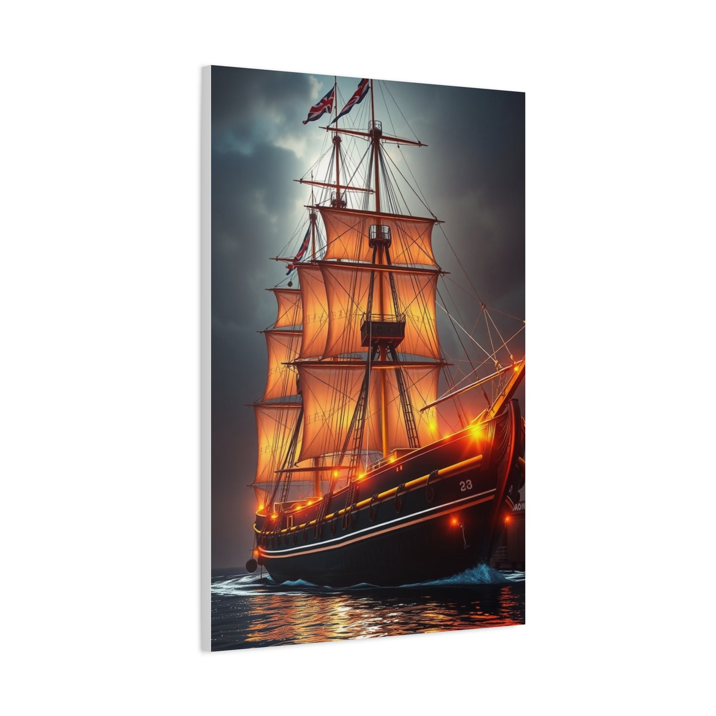 Vision Ship Art Art Wall Art & Canvas Print