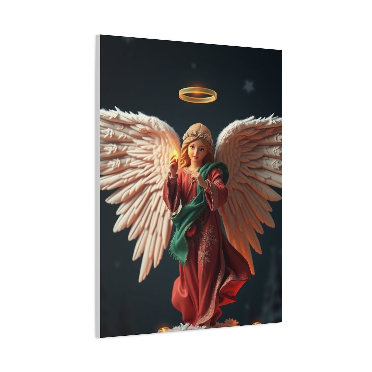 Christmas Angel Art Supreme Gallery Wall Art & Canvas Print