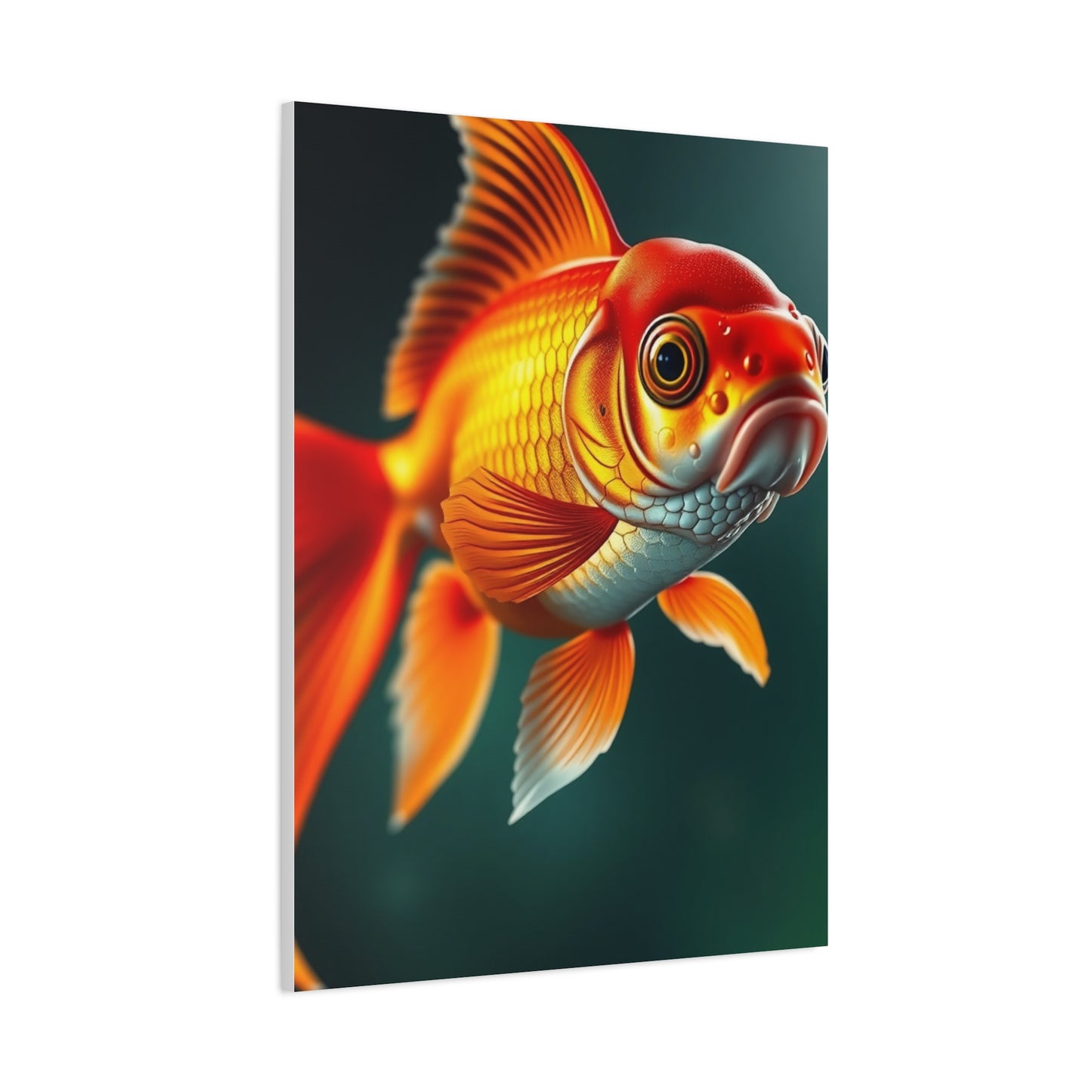 Goldfish Art Supreme Canvas Wall Art & Canvas Print
