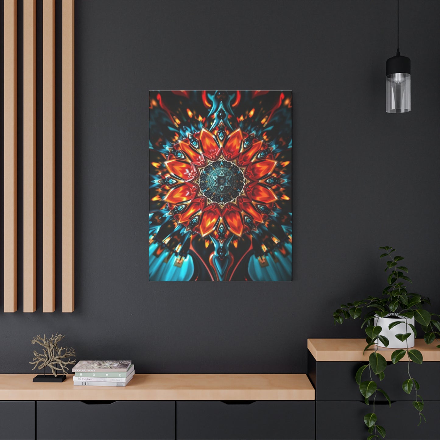 Circular Abstract Shape & Patterns Art Supreme Gallery Wall Art & Canvas Print