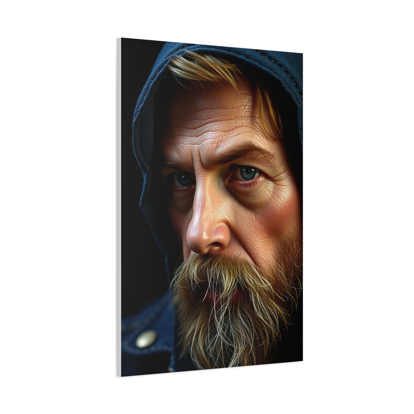 Denim and Leather Art Supreme Canvas Wall Art & Canvas Print