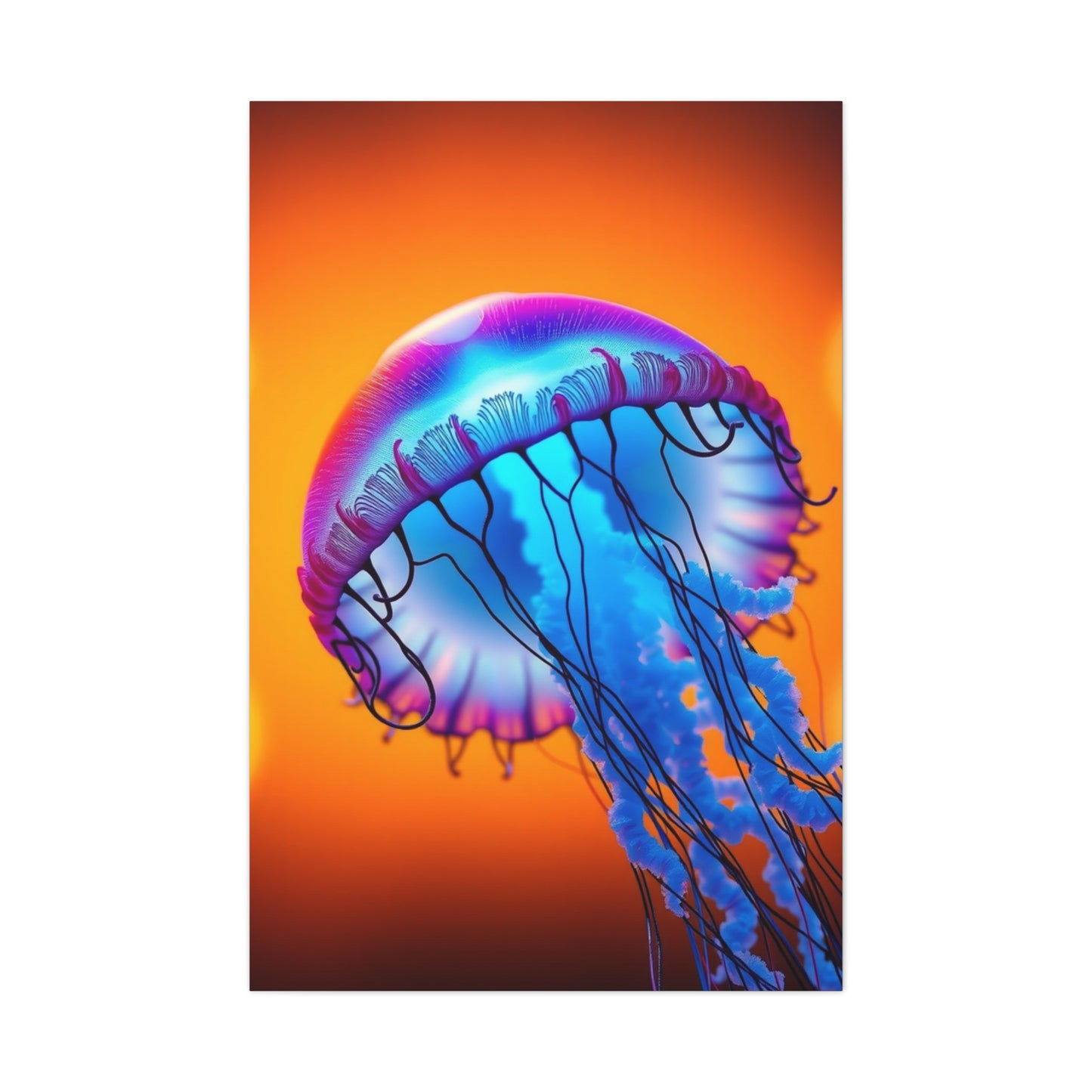 Jellyfish Art Supreme Canvas Wall Art & Canvas Print