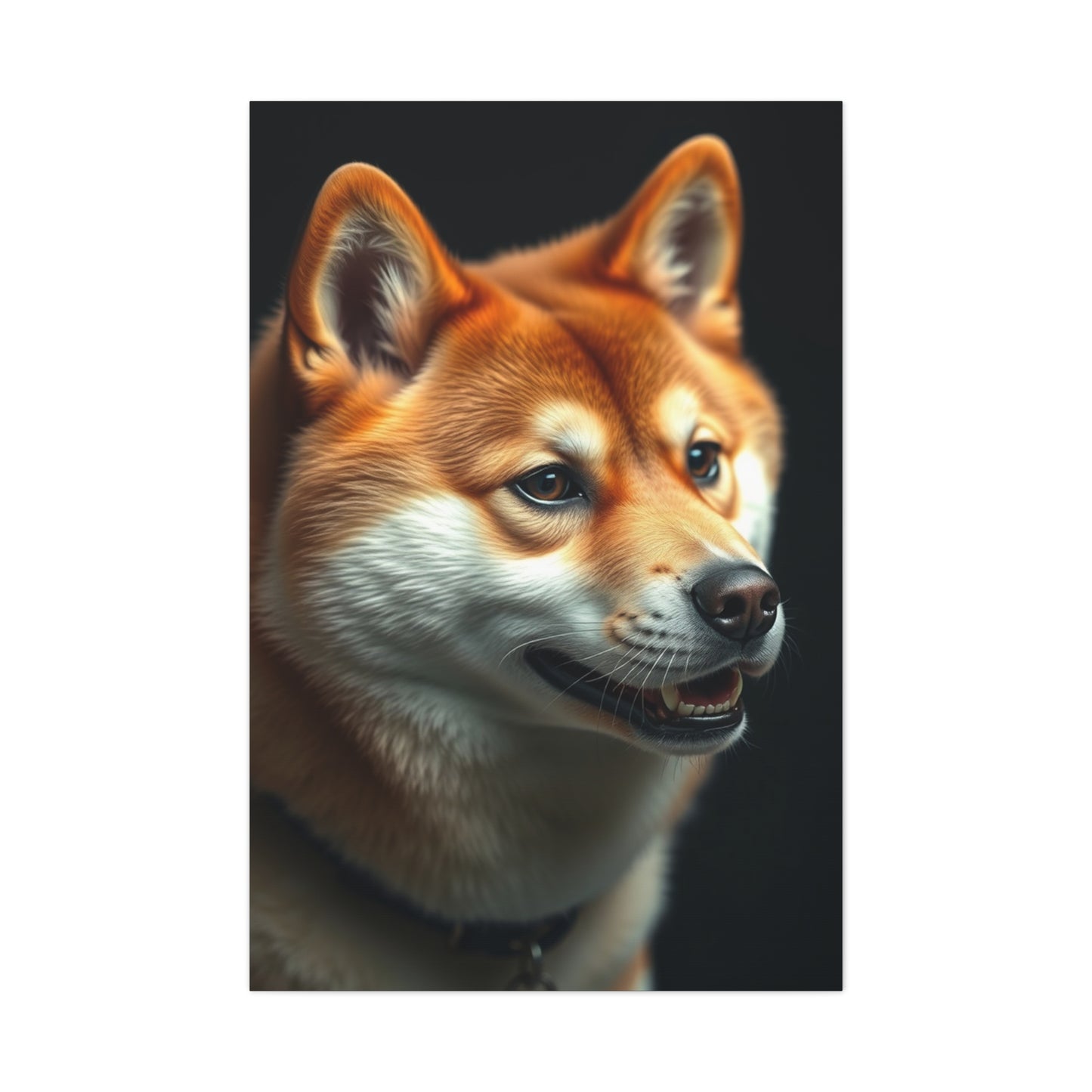 Vision Shiba Inu Dog Art Art Wall Art & Canvas Print