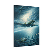 Storm Skies Aerial Battle Flight Wall Art & Canvas Prints  .