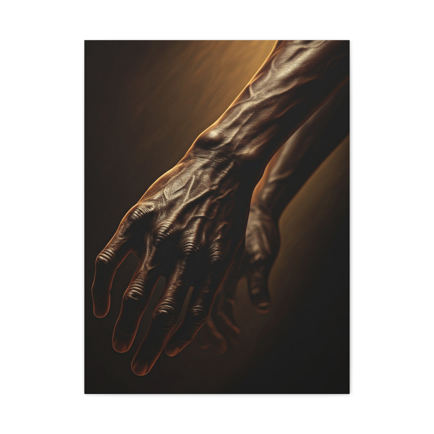 Echoes of Resilience Hand Study Wall Art & Canvas Prints
